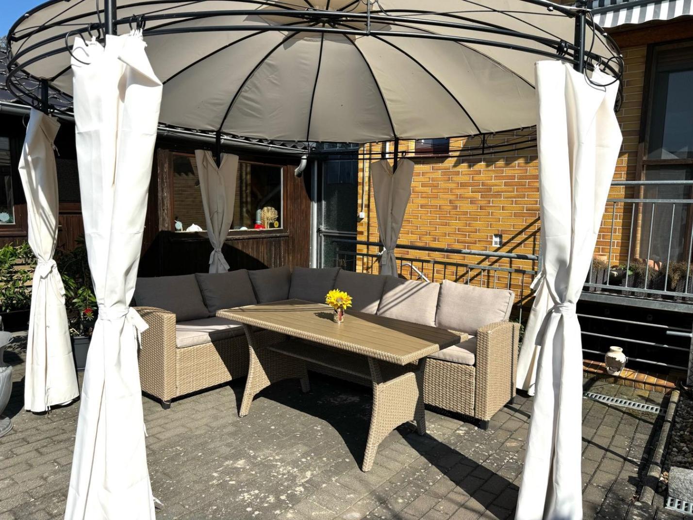 Ferien-Whg Stuenkel Nahe Steinhuder Meer Mit Garten Und Balkon Bagian luar foto